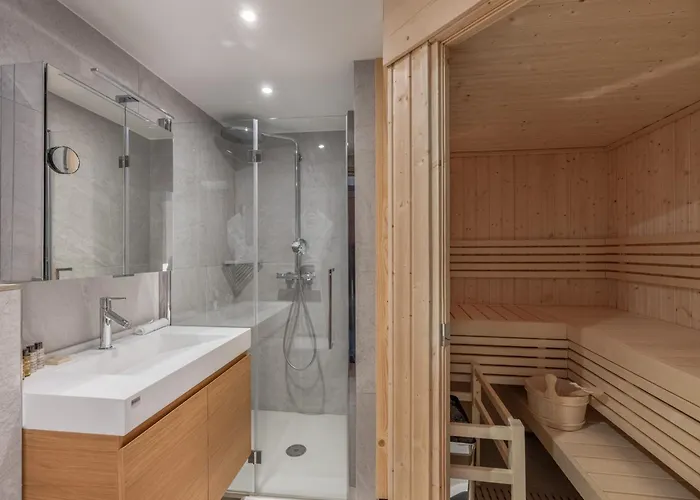 De Charme A 1650 Avec Sauna - Fr-1-563-139 Apartmán Courchevel